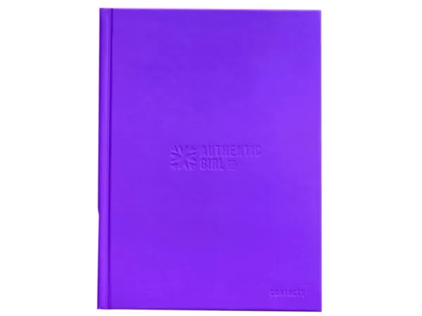 Bulk Buys CS149 — Durable 192 Page Purple Address and Contact Journal