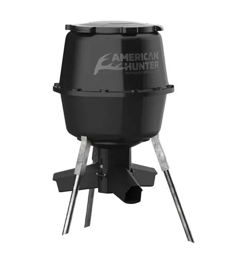 American Hunter AH-225GRAV — 30-Gallon Gravity Feeder with Nesting Hopper Design