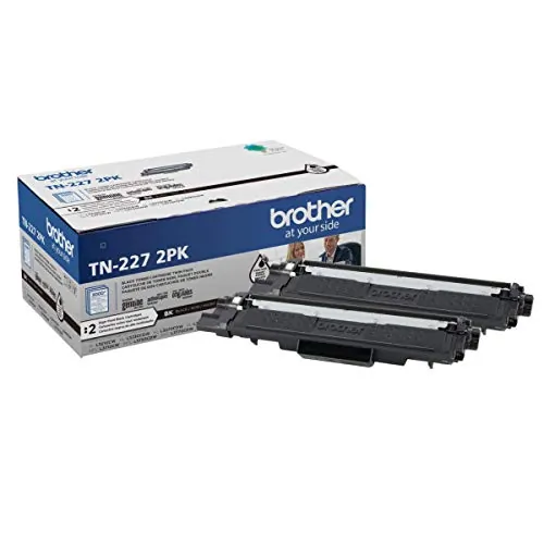 Brother TN2272PK — TN227- 2 PACK BROTHER GENUINE HIGH YIELD BALCK TONER CARTRIDGE TWIN PACK