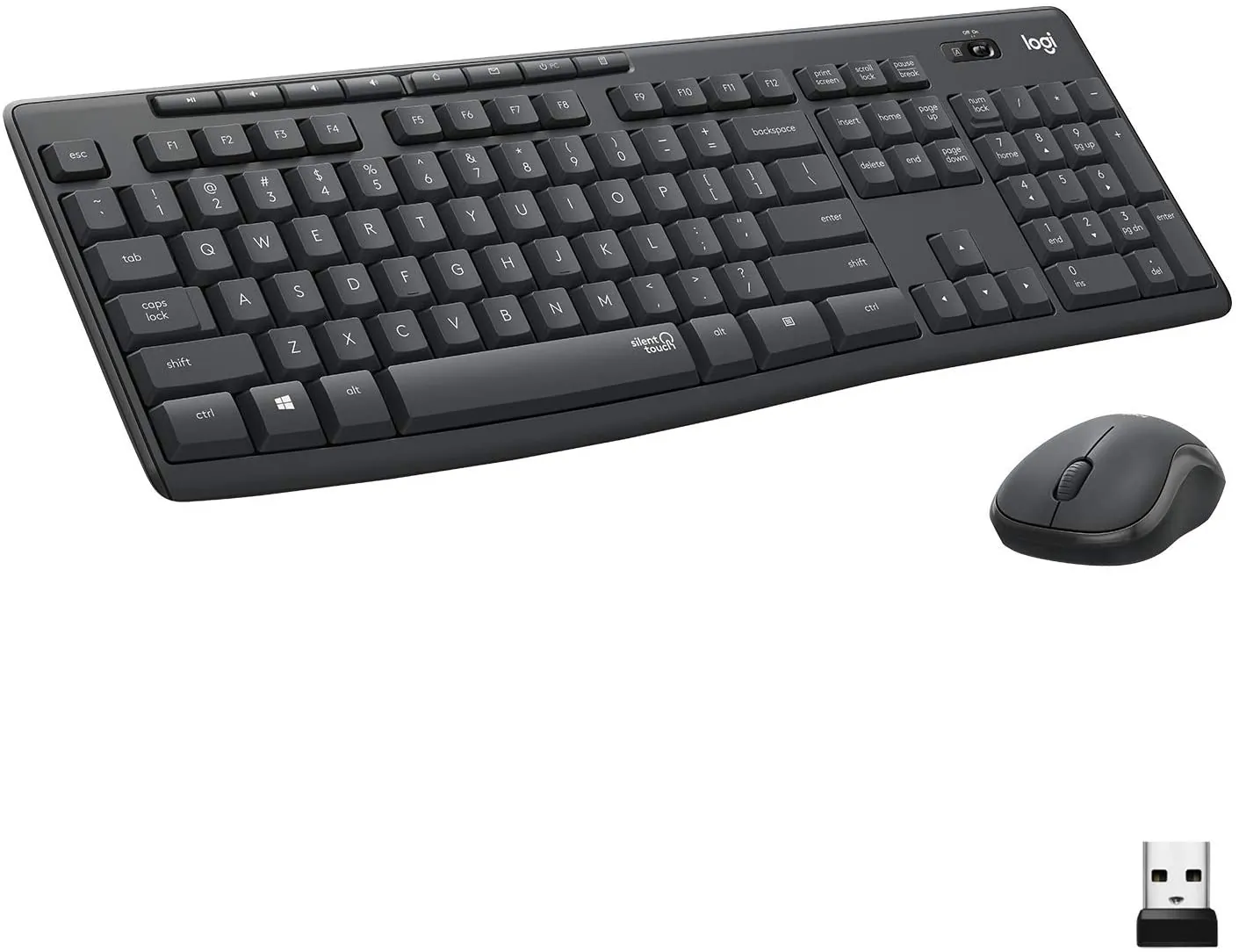 Logitech 920-009782 — LOGITECH MK295 WIRELESS COMBO-GRAPHITE