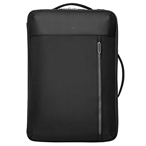 Targus TBB595GL — 15.6 URBAN CONVERTIBLE BACKPACK (BLACK) - TUCK-AWAY SHOULDER STRAPS CONVERT BACK