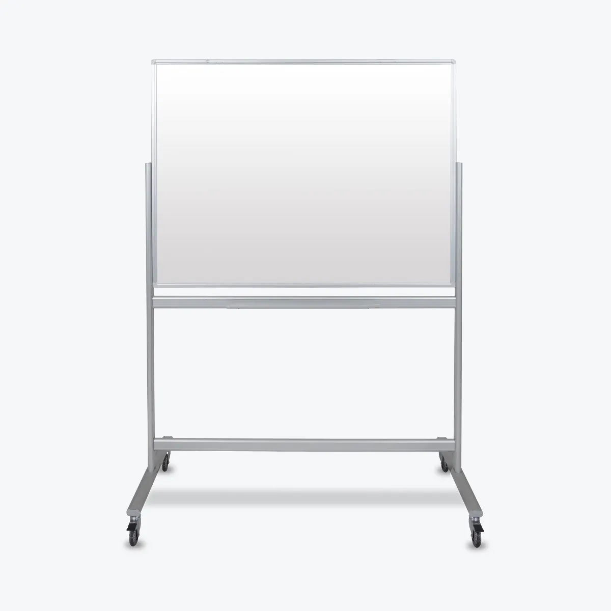 Luxor MMGB4836 — 48" x 36" Double-Sided Mobile Magnetic Glass Whiteboard