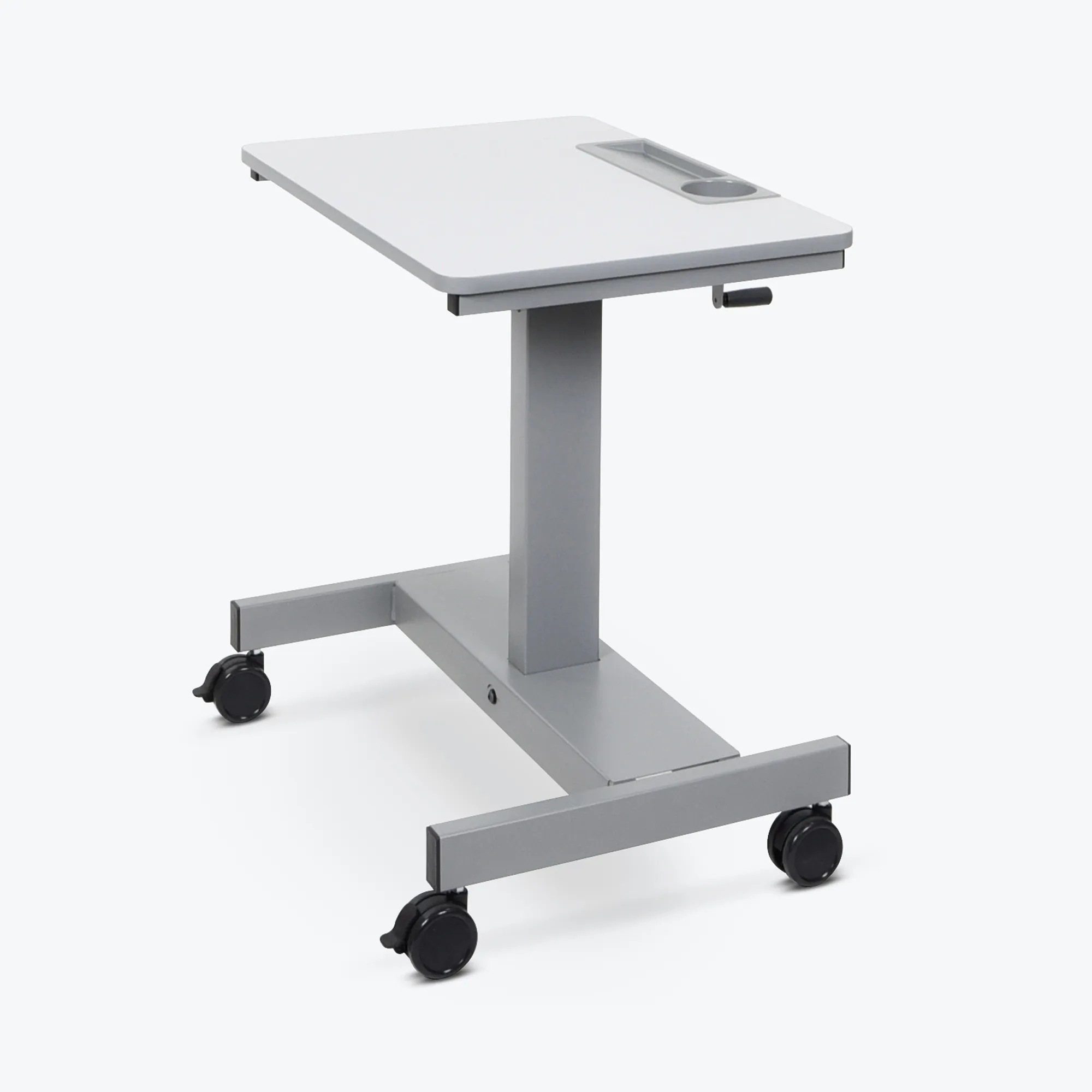 Luxor STUDENT-C — Adjustable Sit-Stand Student Desk with Crank Handle