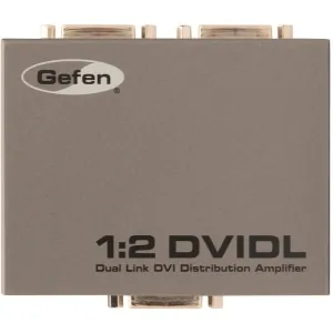 Gefen EXT-DVI-142DLN — 1:2 DUAL LINK DVI DISTRIBUTION AMPLIFIER