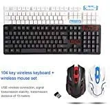 IOGear GKM513B - Wireless 104-Key Keyboard and Optical Mouse Combo