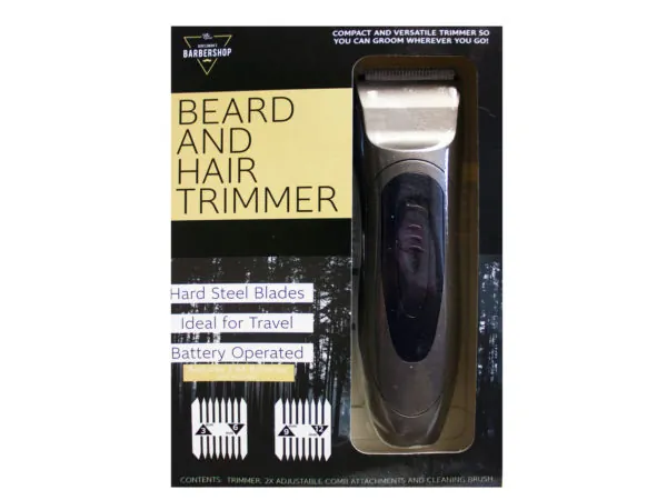 Bulk Buys OP990 — Beard and Hair Trimmer - Professional Grooming Tool