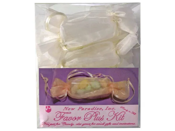bulk buys GW673 - Elegant 12 Piece Ivory Party Favor Kit for Celebrations