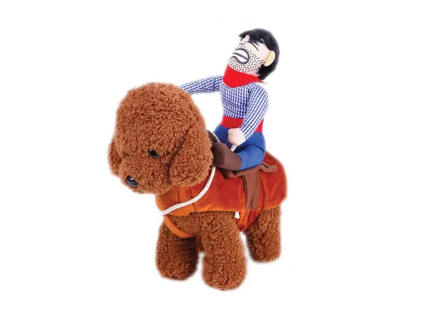 Bulk Buys VR034 — Cowboy Pet Costume for Horse Riding Adventure