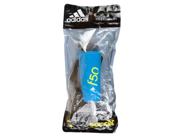bulk buys KR119 - Adidas F50 Youth Soccer Shinguards - Small Blue