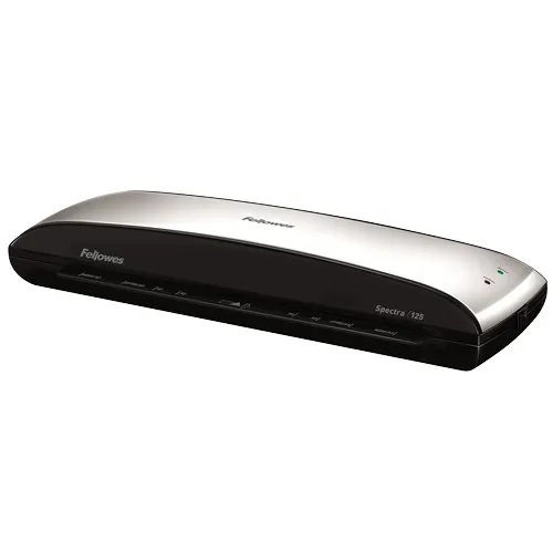 FELLOWES 5739701 — Fellowes® Spectra™ 125 Thermal Laminator for Home or Home Office Use with 10 Pouch Premium Starter Kit, Easy to Use, Quick Warm-Up, Jam-Free - Pouch - 12.50" Lamination Width - 5 mil Lamination Thickness - 3.1" x 18.5" x 6.4"