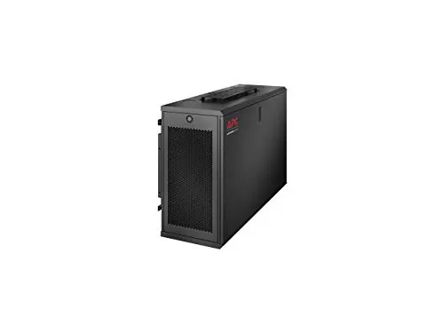 APC - Schneider Electric AR106V — AR106V - APC NETSHELTER 6U LOW-PROFILE WALLMOUNT RACK ENCLOSURE CABINET 120V SER