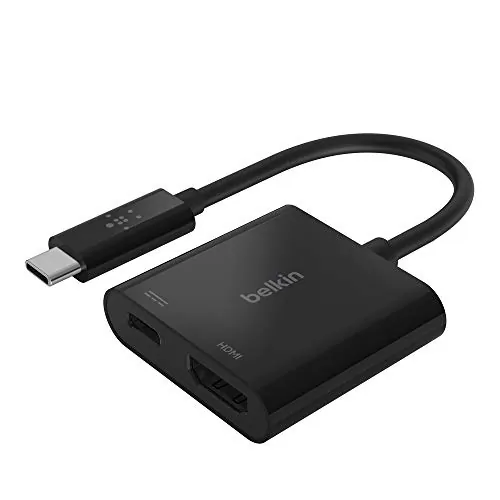 Belkin AVC002BTBK — KEEP YOUR DEVICE CHARGED WHILE CONNECTING TO AN HDMI DISPLAY WITH THIS VERSATILE