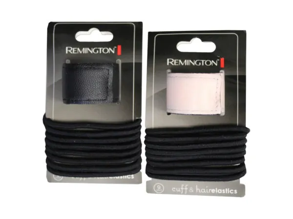 Bulk Buys BB830 — Colorful Ponytail Cuffs with 8 Assorted Hair Elastics