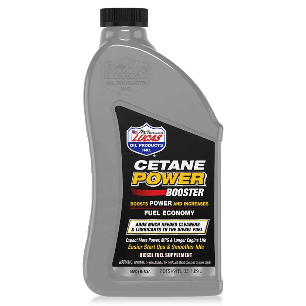 LUCASOIL 11032 — Lucas Oil Cetane Power Booster - 64 oz Bottle