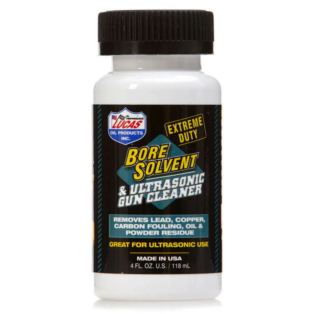 LUCASOIL 10907 — Lucas Oil Extreme Duty Bore Solvent - 4 oz Cleaning Solution