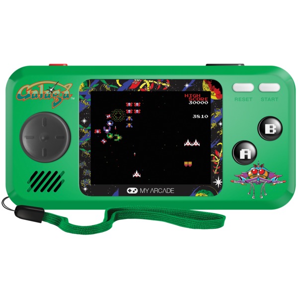 MY ARCADE DGUNL-3244 - GALAGA PCKT PLYR GRN