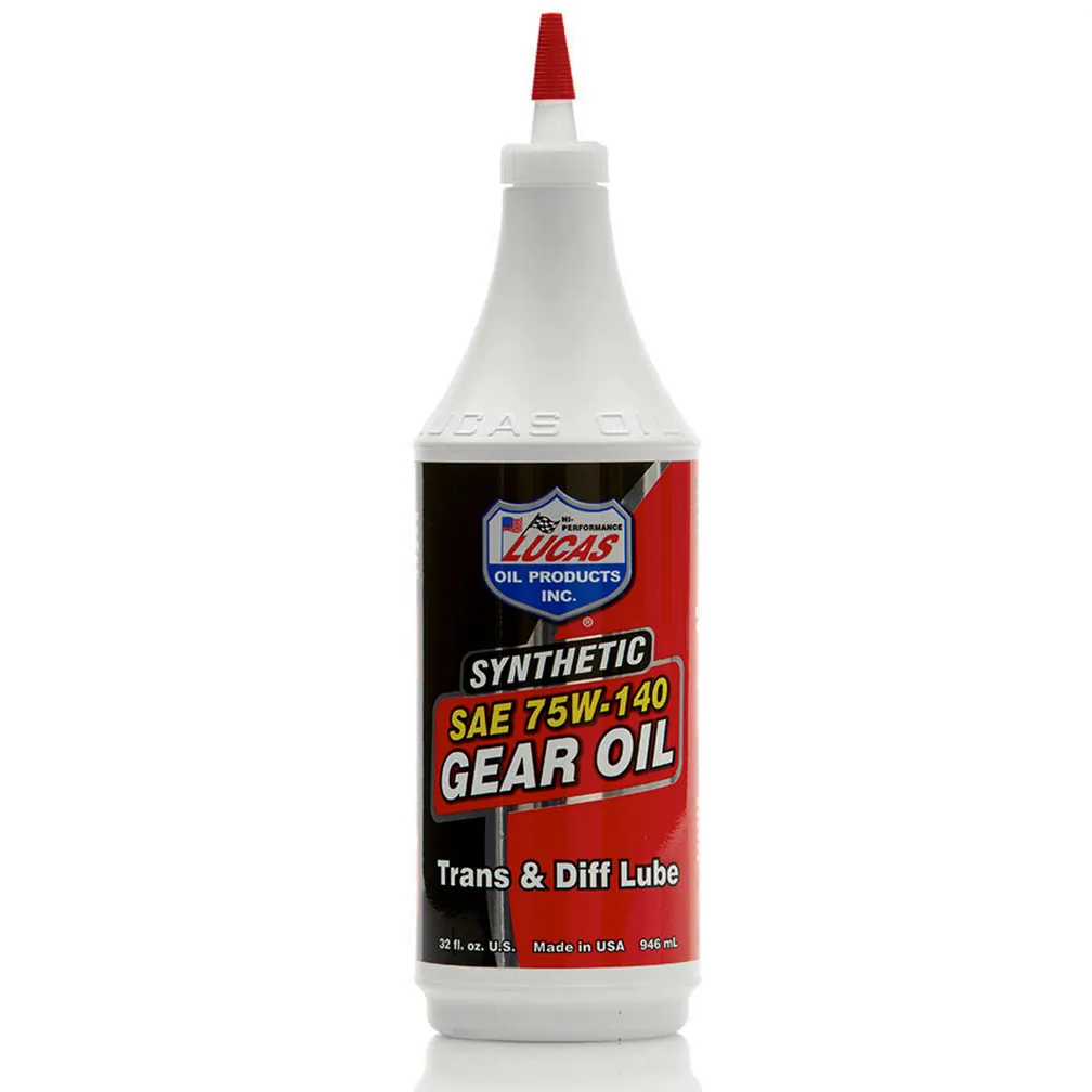 LUCASOIL 10121 — Lucas Oil Synthetic 75W-140 Transmission & Differential Lube - 1 Quart