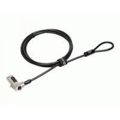 KENSINGTON K68009WW — SLIM N17 SERIALIZED COMBINATION LAPTOP LOCK FOR WEDGE-SHAPED SLOTS