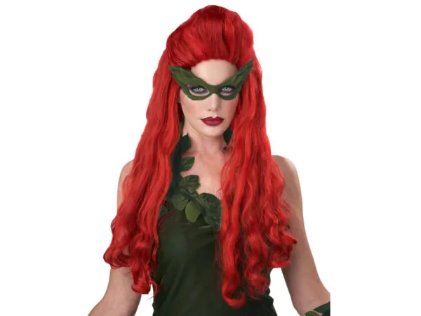Bulk Buys VR144 — Vibrant Fire Red Wavy Costume Wig for Parties
