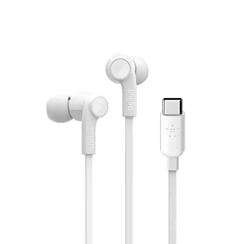 Belkin G3H0002BTWHT — SOUNDFORM WIRED EARBUDS WITH USB-C CONNECTOR DELIVER HIGH-QUALITY, IMMERSIVE BEL