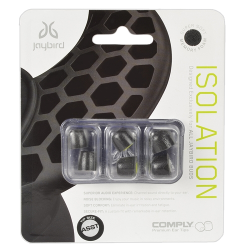 Comply Foam BBXCIETASTRT-6PK - (6-Pack) Comply Isolation Premium Memory Foam Ear Tips for J