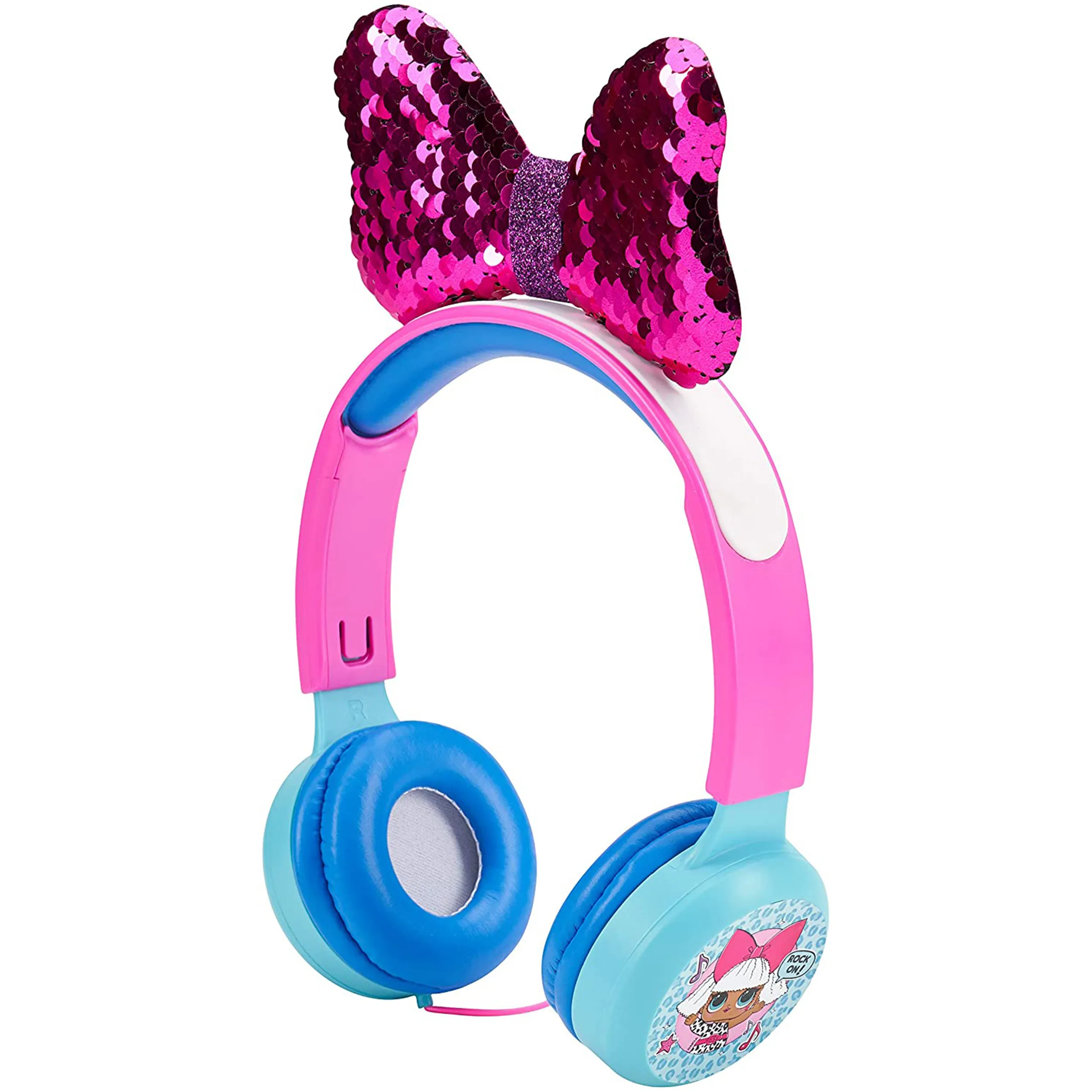 LOL Surprise HP2-13136 — L.O.L. Surprise! Kid-Safe Diva Headphones in Pink