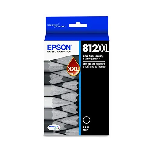 EPSON T812XXL120-S — EPSON T812 Extra High Capacity Ink Cartridge - Black