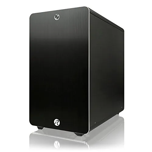 RAIJINTEK 0R200051 - Raijintek Thetis Classic Black Aluminum ATX Case with 7 PCI 