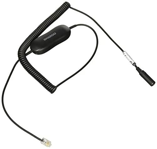 Jabra 88011-100 — GN 1200 3.5mm Jack Mod Plug with 2m Cable