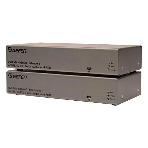 Gefen EXT-DVIKA-HBT2 — HDBASET 2.0 - EXTEND DVI, USB, RS-232, 2-WAY AUDIO