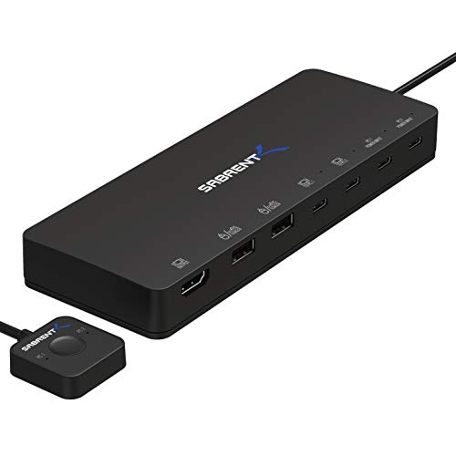 Sabrent USB-KCPD - 2PORT USB TYPE-C KVM SWITCH