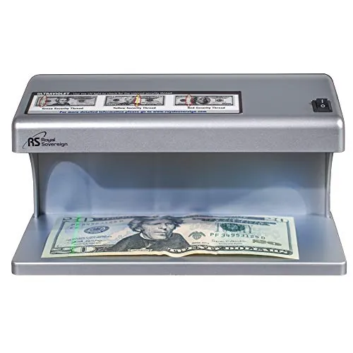 ROYAL SOVEREIGN RSIRCD1500 - Portable UV Light Counterfeit Detector for Fraud Prevention