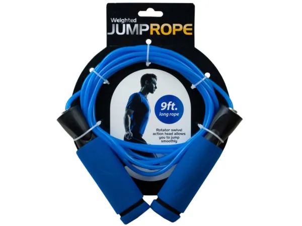 Bulk Buys SK247 — Premium Weighted Jump Rope for Cardio Workouts