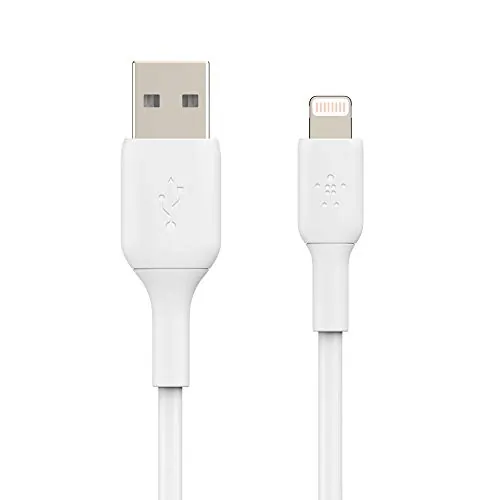 Belkin CAA001BT3MWH — BELKIN LIGHTNING CABLE (BOOST CHARGE LIGHTNING TO USB CABLE FOR IPHONE, IPAD, AI