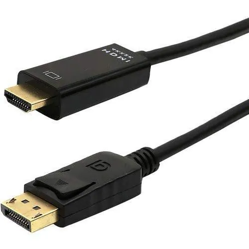 4XEM 4XDPHDMI6FT4K — 6FT DisplayPort to HDMI Adapter Cable - 4K 60Hz