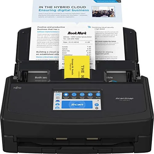 RICOH / Fujitsu PA03770-B635 — Fujitsu ScanSnap iX1600 Wireless Document Scanner