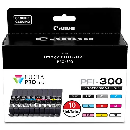 CANON 4192C007 — PFI-300 TEN INK PACK