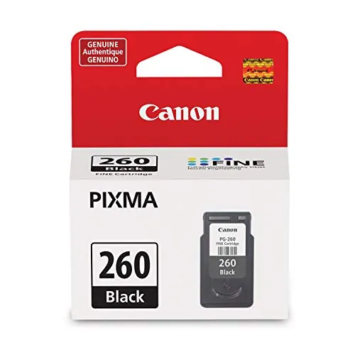 CANON 3707C001 — Canon PG-260 Ink Cartridge - Black - Inkjet - 1 Each