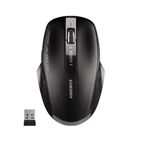 Cherry JW-T0320 — MW 2310 WIRELESS, 6 BUTTON MOUSE, INFRARED SENSOR, ADJUSTABLE DPI, 2.4 GHZ