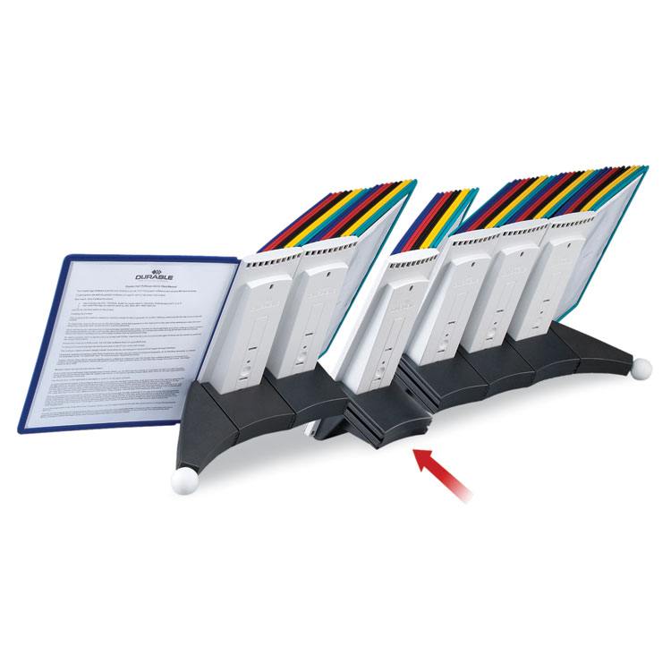 DURABLE OFFICE PRODUCTS DBL 569800 - DURABLE&reg; Extension Set for SHERPA&reg; Reference Display