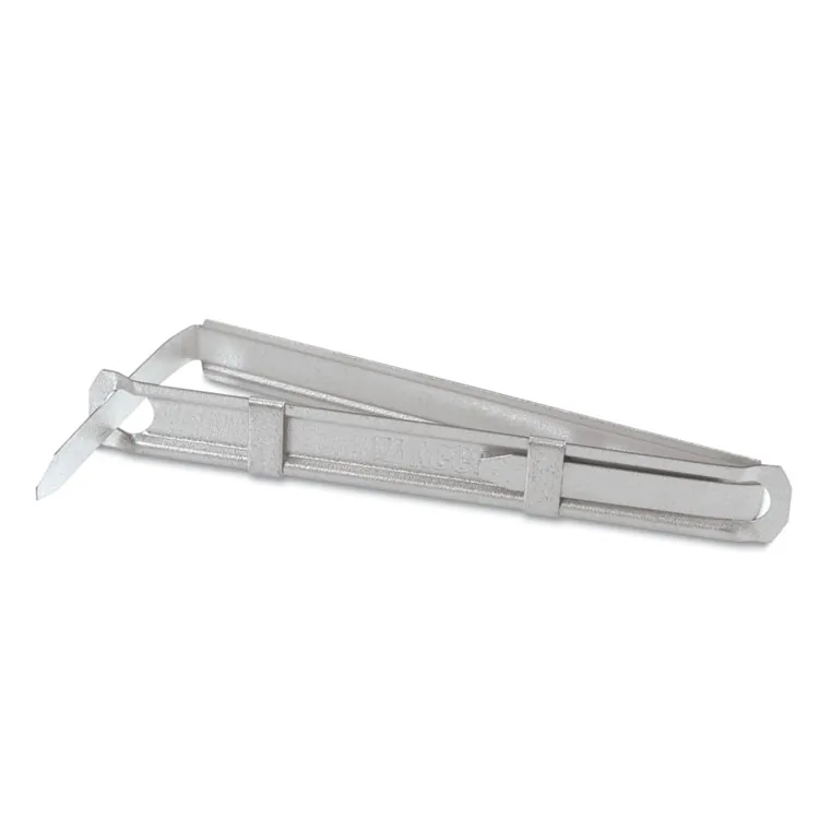 ACCO Brands ACC 70424 — Acco Premium Prong Fasteners Specialty Set - 4.3 Length - 3.50 Size Capacity - Self-locking, Sturdy, Coined Edge - 50 / Box - Metal