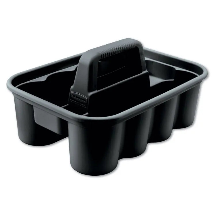 Rubbermaid RCP 315488BLA - Rubbermaid Commercial Deluxe Carry Caddy - 15 Length x 10.9 