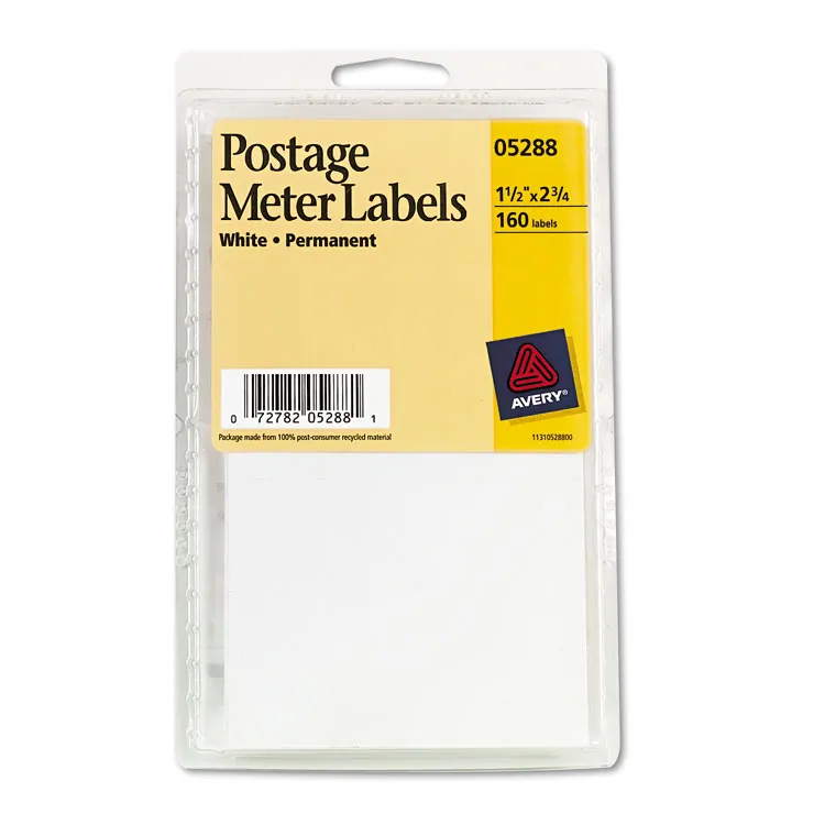 Avery Dennison AVE 05288 — Avery® Address Label - Permanent Adhesive - Rectangle - White - Paper - 4 / Sheet - 40 Total Sheets - 160 Total Label(s) - 160 / Pack