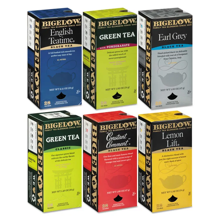 BIGELOW TEA CO. BTC 10348 — Bigelow Tea Earl Grey Tea - Black Tea - Earl Grey - 28 Teabag - 28 / Box