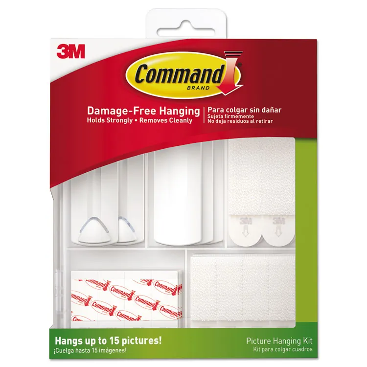 3M MMM 17213ES — Command Picture Hanging Kit - White - 38 / Pack