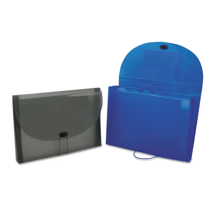 C-LINE CLI 48301 — C-Line 7-Pocket Expanding Files - Smoke, 1/EA, 48301