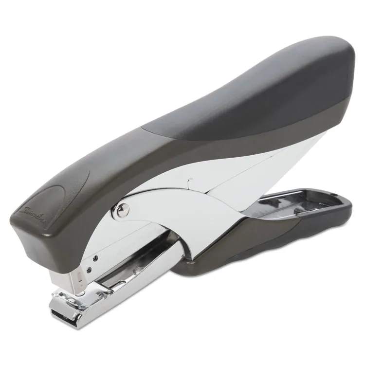 ACCO Brands S7029950CC — Swingline Premium Hand Stapler - 20 of 20lb Paper Sheets Capacity - 210 Staple Capacity - Full Strip - 1/4" Staple Size - Top Loading - 1 Each - Black - Metal