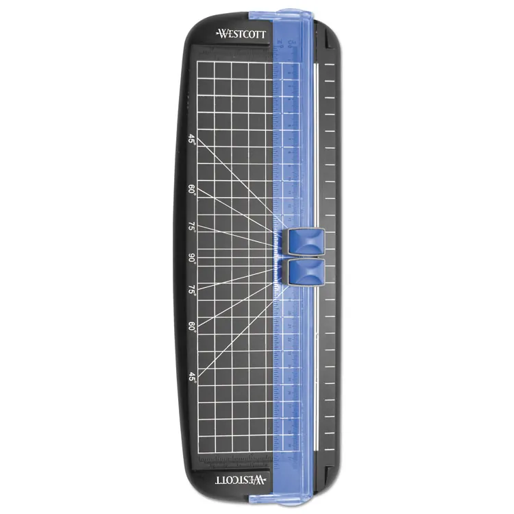 ACME UNITED CORPORATION ACM 15804 — Westcott Multi-purpose Personal Trimmer - 9 Cutting Length - Spring-loaded Blade - Black - 17.6 Length - 1 Each