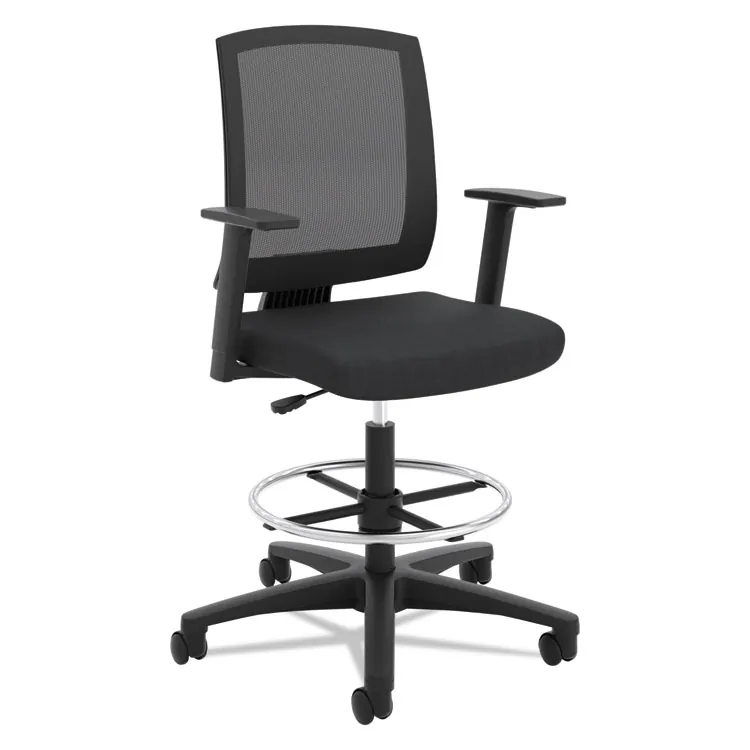 HON COMPANY BSX VL515LH10 - HON Torch Mesh Mid-Back Task Stool - Fabric Seat - Mid Back 