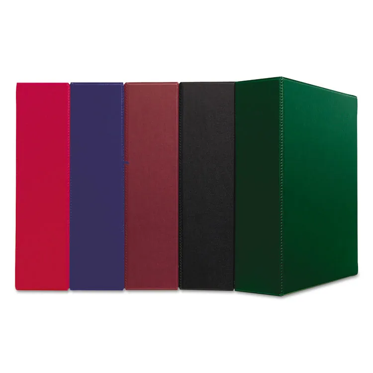 Avery Dennison AVE 27353 — Avery® Durable Binder - DuraHinge - 1 1/2 Binder Capacity - Letter - 8 1/2 x 11 Sheet Size - 375 Sheet Capacity - 3 x Slant D-Ring Fastener(s) - 2 Internal Pocket(s) - Green - Recycled - Gap-free Ring, Stacked Pocket, Exposed Rivet, Durable - 1 Each